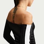 Nike Sportswear Part superior cenyida de màniga llarga amb espatlles descobertes - Dona