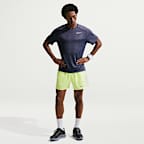 Ανδρικό σορτς για τρέξιμο Dri-FIT 2 σε 1 Nike Miler 12,5 cm