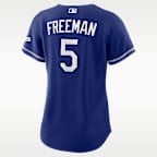 Jersey Nike Stadium de la MLB para hombre Freddie Freeman Los Angeles Dodgers