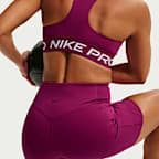 Nike Universa Women's High-Waisted 5" Biker Shorts with No Front Seam