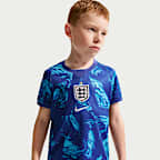 Kit de 3 piezas de fútbol Nike Replica de Inglaterra portero 2026 Stadium para niños talla pequeña