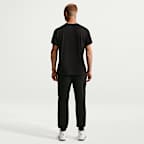 Canada Nike Fanwear Collection Men's Football Cotton Short-Sleeve T-Shirt