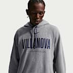 Sudadera con gorro de entrenador de básquetbol para hombre Villanova Wildcats Nike NCAA