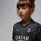 Ensemble 3 pièces de foot Jordan Replica Paris Saint-Germain 2025/26 Stadium 4e tenue pour enfant