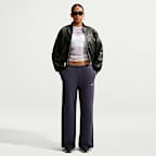 Nike Studio Fleece Medium Weight Women's Mid-Rise Wide-Leg Pants