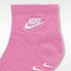 Calcetines antideslizantes con logotipo para bebé (4 pares) Nike