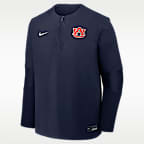 Auburn Dugout Men's Nike Dri-FIT College 1/4-Zip Long-Sleeve Windshirt