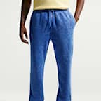 Pants de tejido Fleece con puño con efecto lavado para hombre Nike Sportswear Club