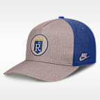 Gorra Nike de la MLB ajustable con estructura A-Frame para hombre Kansas City Royals Cooperstown Rise