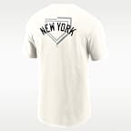 Playera Nike de la MLB para hombre New York Yankees 2-Hit