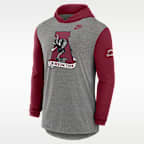 Alabama Campus Legacy Men's Nike Dri-FIT College Long-Sleeve Hooded T-Shirt