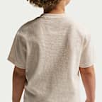 Nike Younger Kids' Jersey T-Shirt and French Terry Shorts Set