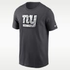 New York Giants Fractal Logo Men's Nike NFL T-Shirt