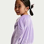 Nike Toddler Swoosh Sparkle 2-Piece Velvet Pants Set