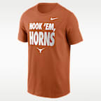 Texas Sideline Slogan Men's Nike Dri-FIT College Long-Sleeve T-Shirt
