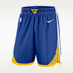Golden State Warriors 2024/25 Swingman Icon Edition Men's Nike Dri-FIT NBA Replica Shorts