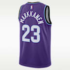 Lauri Markkanen Utah Jazz Icon Edition Men's Nike Dri-FIT NBA Swingman Jersey