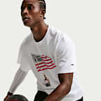 LeBron 'Old Glory' Nike Men's Basketball T-Shirt