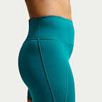 Nike Universa Mallas cortas de 13 cm y talle alto sin costuras delanteras - Mujer