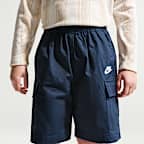 Shorts cargo de tejido Woven para niños talla grande Nike Sportswear Club