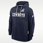 Dallas Cowboys Alt Standard Issue Men's Nike Dri-FIT NFL Pullover Hoodie