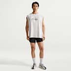 나이키 남성 드라이 핏 민소매 러닝 티셔츠