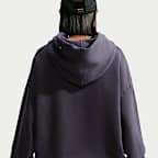 Sudadera con gorro sin cierre oversized para mujer Nike Studio Fleece Medium Weight