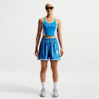 나이키 스포츠웨어 여성 루즈 미드라이즈 그래픽 쇼츠