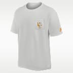 Playera universitaria Nike para hombre Tennessee Legacy Max90 Pocket 2-Hit