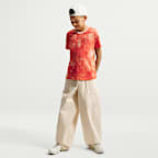 Playera para niños talla grande Nike Sportswear