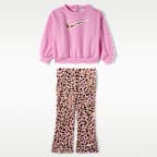 Nike Set aus Rundhalsshirt und bedruckten Leggings für Babys (12–24 Monate)