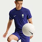 대한민국 스트라이크 엘리트 남성 나이키 드라이 핏 ADV 축구 반팔 탑