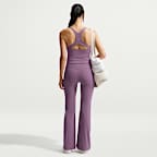 Nike Zenvy Women's High-Waisted Flared Leggings with No Front Seam