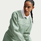 Koszulka damska do tenisa z półokrągłym dekoltem NikeCourt Collection