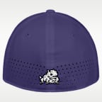 Gorra universitaria Nike Dri-FIT para hombre TCU Sideline