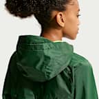 Chamarra Anthem de futbol Nike Dri-FIT para niños talla grande de Nigeria