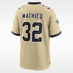 Tyrann Mathieu New Orleans Saints Men's Nike NFL Game Jersey