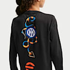 Ποδοσφαιρική μακρυμάνικη μπλούζα προθέρμανσης Ίντερ Nike ACG Dri-FIT Academy Pro SE για μεγάλα παιδιά