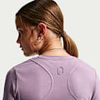 Nike Mavn Girls' Dri-FIT Ribbed Long-Sleeve Top