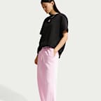 Nike Sportswear Club Fleece Women's Mid-Rise Wide-Leg Sweatpants