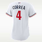 MLB Minnesota Twins (Carlos Correa) Women's Replica Baseball Jersey