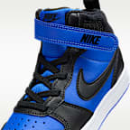 Nike Court Borough Mid 2 Little Kids' Shoes
