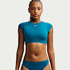 Nike Swim Women's Cropped Swim Top