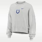 Sudadera de cuello redondo sin cierre Nike de la NFL oversized para mujer Indianapolis Colts Primetime Phoenix