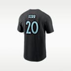 Playera de futbol Nike de la NWSL para hombre Sam Kerr Gotham FC