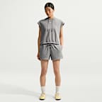 Nike Studio Fleece Lightweight Women's Mid-Rise Shorts