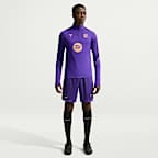 FC Barcelona Strike Away Men's Kobe Dri-FIT Soccer Knit Drill Top