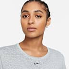 Top corto de manga corta y ajuste estándar para mujer Nike Dri-FIT One