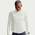 Playera de correr Aero-FIT de medio cierre para mujer Nike Swift