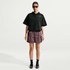 나이키 스포츠웨어 여성 루즈 핏 미드라이즈 새틴 쇼츠